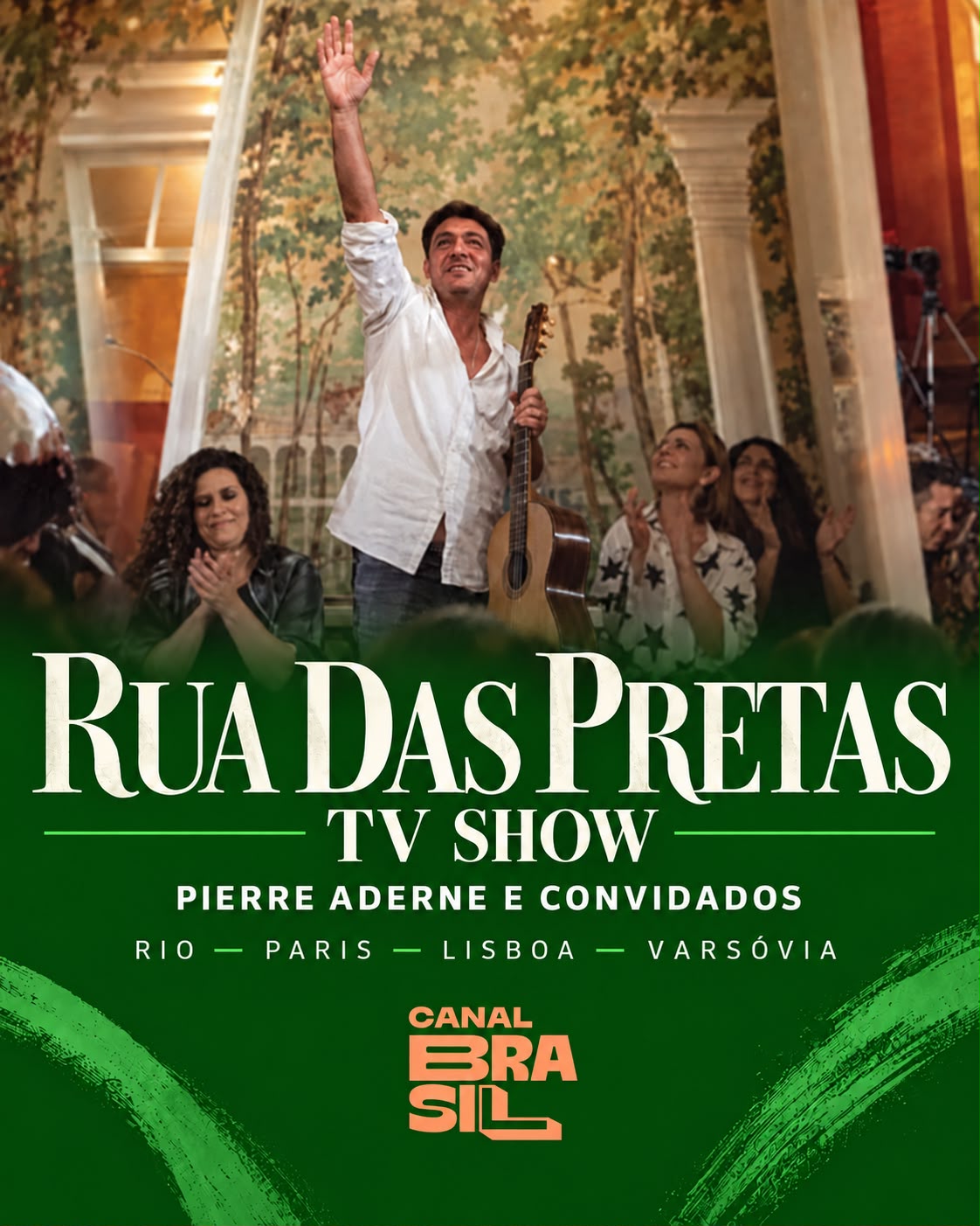 Capa da série RUA DAS PRETAS - Rio - Paris - Lisboa - Varsóvia - CANAL BRASIL